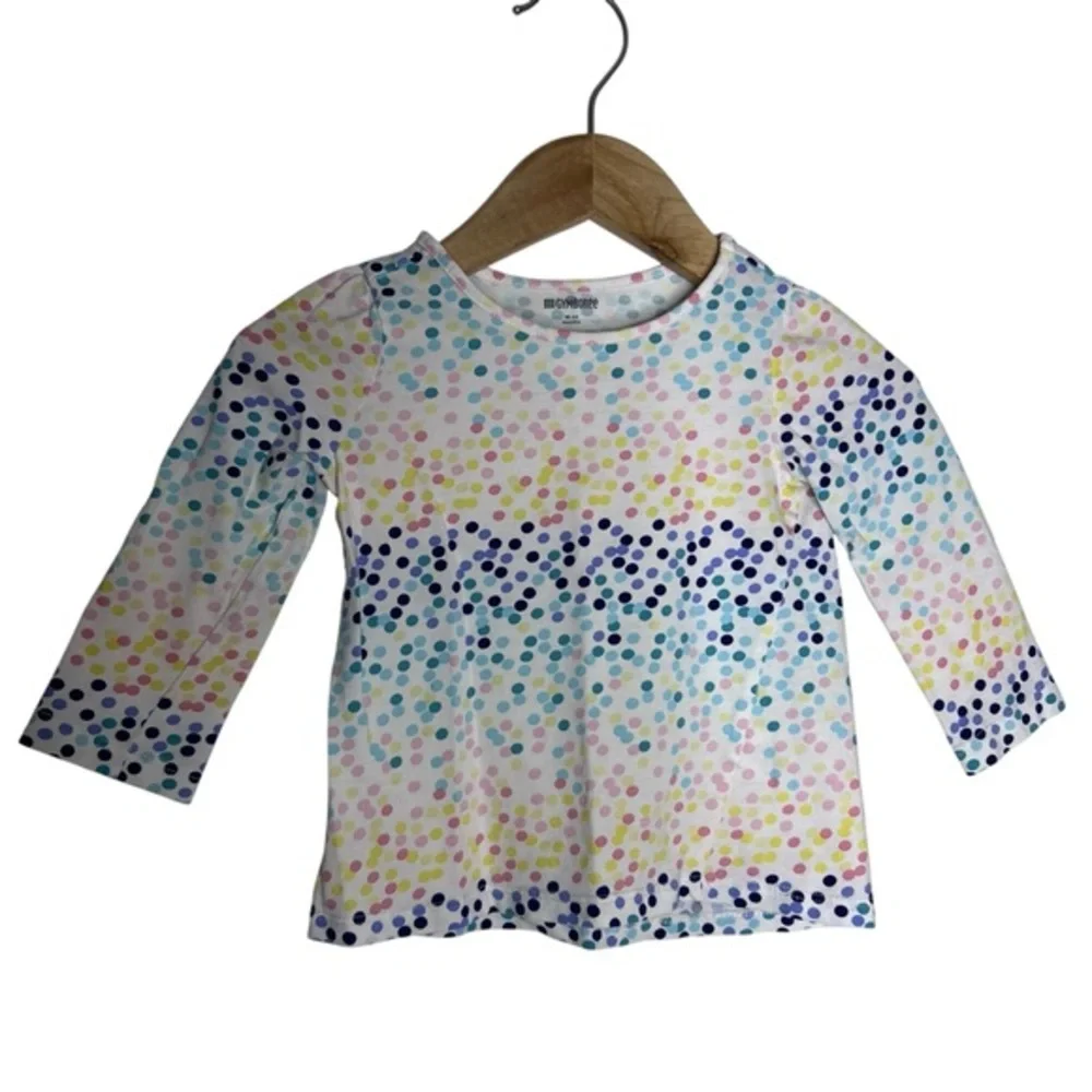 Gymboree Confetti long sleeve shirt Size 18-24 months